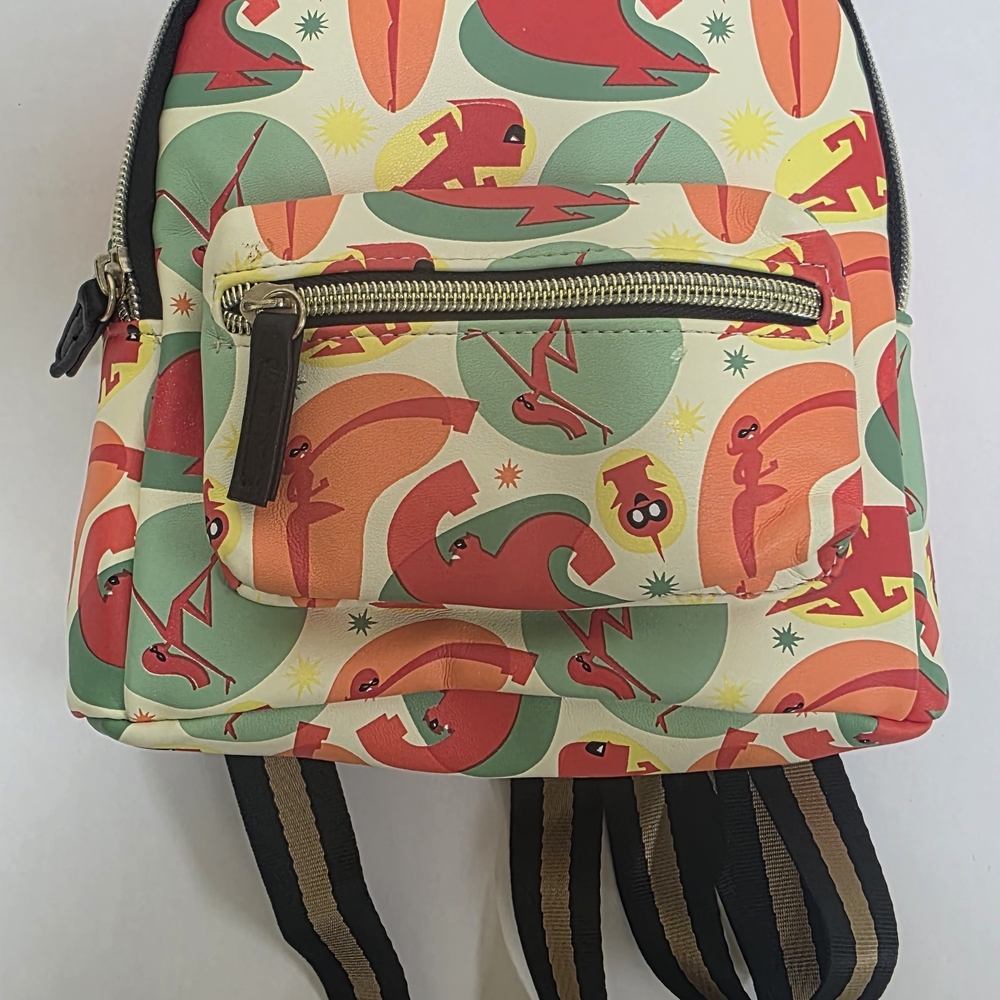 Disney Pixar The Incredibles Silhouettes Mini Backpack Parr Family